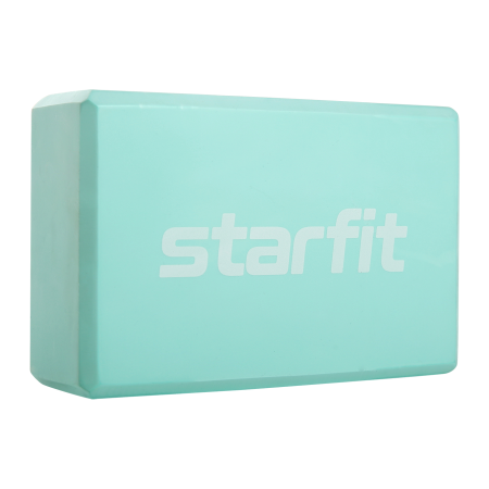 Блок для йоги StarFit Core YB-200, разм. 23 х 15 х 8 см, мятный