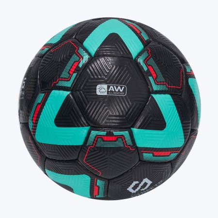 Мяч футбольный Jogel Trinity (ЦБ-00004466), разм. 5, черный/белый