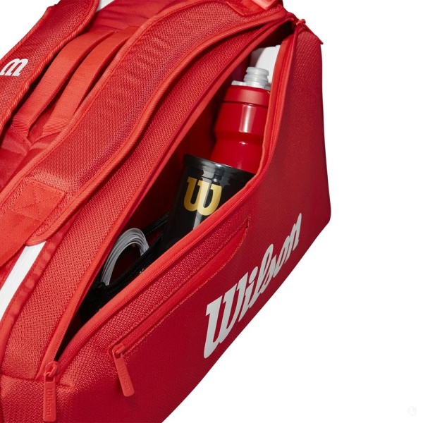 Сумка теннисная Wilson Super Tour Red 2025 WR8036801001, красный