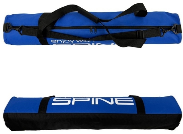 Чехол для лыжероллеров Spine 4013, на 1-3 пары, 84 см, синий
