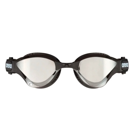 Очки для плавания Arena Cobra Tri Swipe Mirror 002508-555, серебрянные линзы, черный