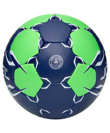 Мяч гандбольный Jogel Amigo, разм. 2 (ЦБ-00007434), синий/зеленый