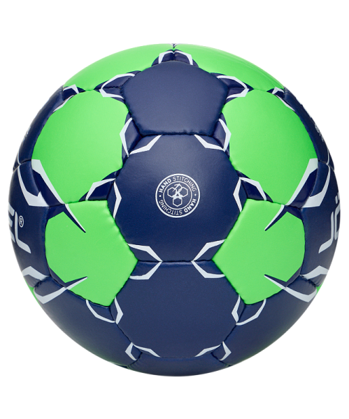 Мяч гандбольный Jogel Amigo, разм. 2 (ЦБ-00007434), синий/зеленый