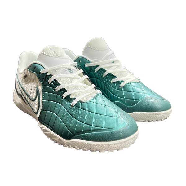 Футзалки Nike Legend 10 Academy IC FQ3241-300 (арт. 39801), белый/зеленый