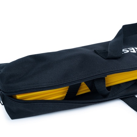 Лестница координационная Torres TR1018, 4 м, черный/желтый