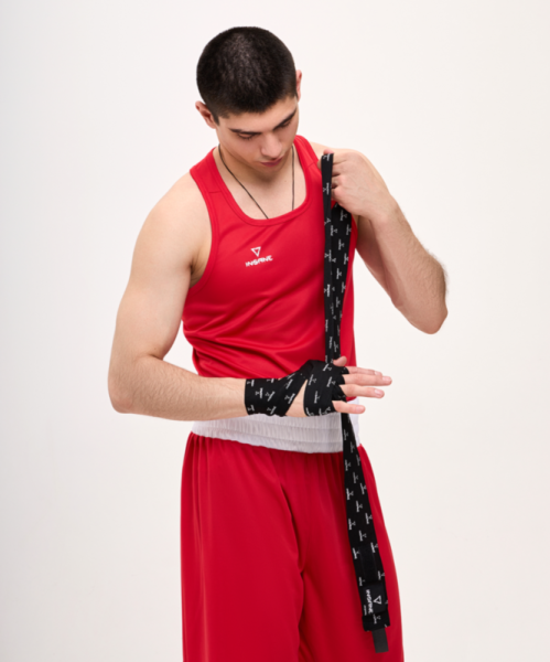 Бинты для бокса Insane Print IN23-HW400,  3,5 м, хлопок/нейлон