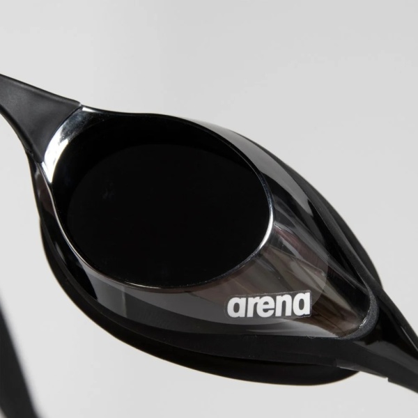 Очки для плавания Arena Cobra Swipe Mirror 004196-550, серебристые линзы, черный