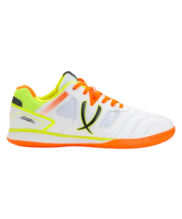 Футзалки Jogel Tornado 2.0 White/orange, белый/оранжевый