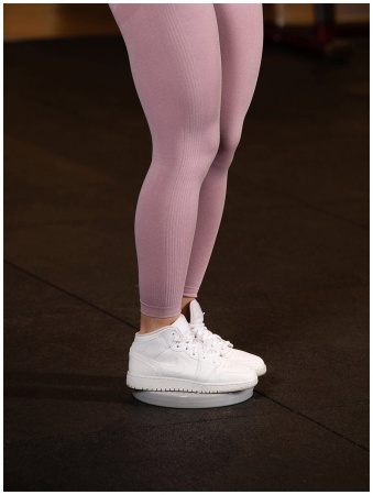 Диск здоровья BaseFit FA-204, пластик, массажный, серый