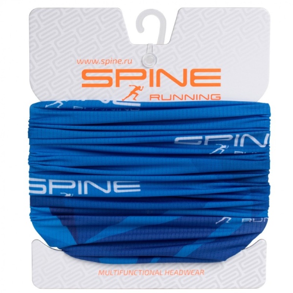 Баф-бандана Spine RUN-03 Blue, синий