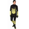 Комбинезон лыжника Fischer Nordic GR8102-101, мужской, черный/желтый