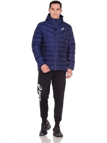 Куртка Asics Down Hooded Jacket 2031A398-400, темно-синий