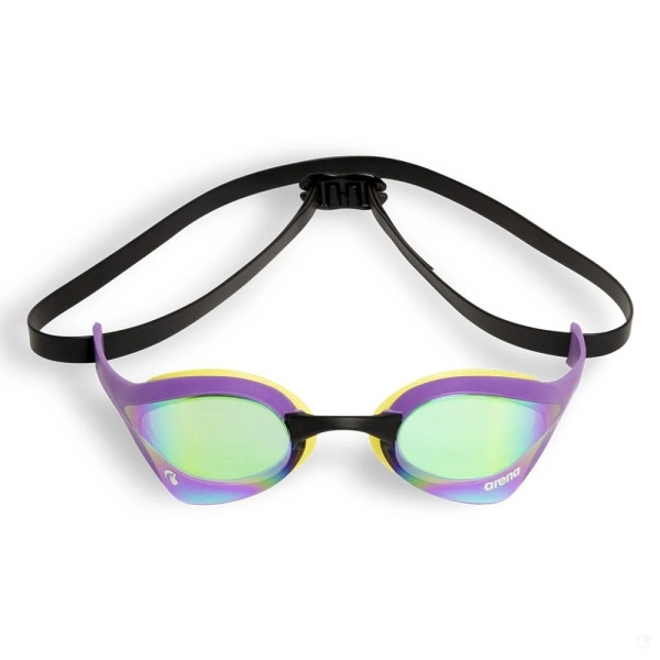 Очки для плавания Arena Cobra Ultra Swipe Mirror 002507-170, хамелеон линзы, фиолетовый/черный