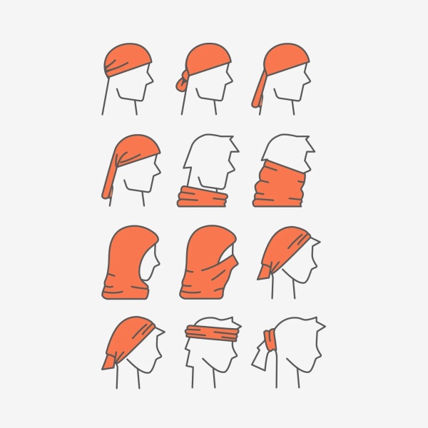 Баф-бандана Spine RUNNING, арт.02-24/25