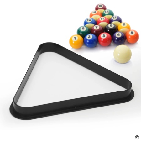 Треугольник бильярдный StartBilliards N201, 57 мм, пластик, черный