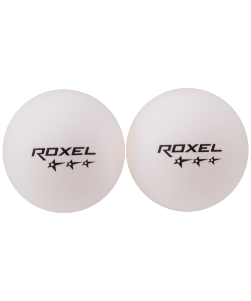 Набор шариков для настольного тенниса Roxel 3* Prime, 40+ мм, 6 шт., белый