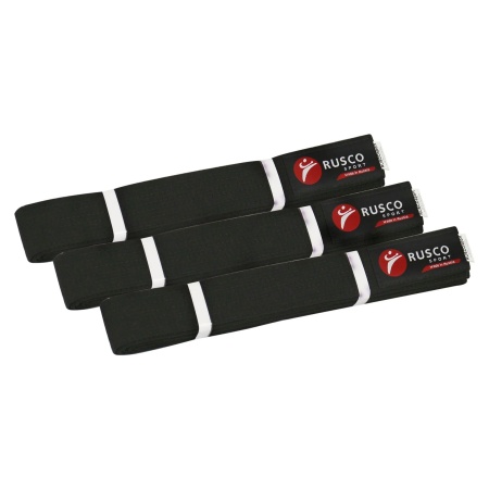 Пояс для кимоно Rusco Sport (00000037168), 260 см, черный