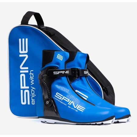 Сумка для лыжных ботинок, коньков Spine, разм. 37х35х18 см, синий