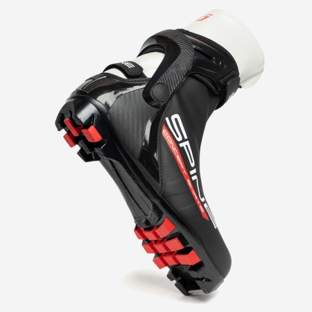 Ботинки лыжные Spine Concept Skate 296, NNN, черный/красный