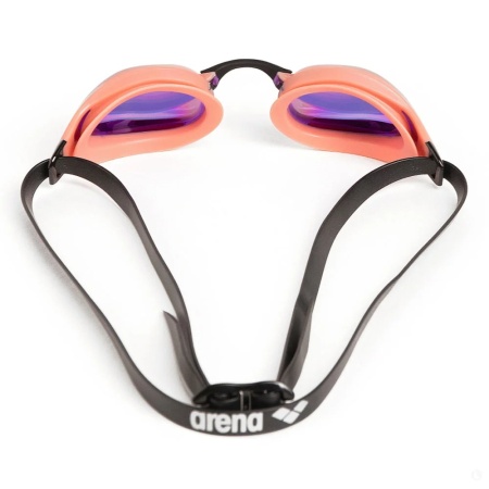 Очки для плавания Arena Cobra Core Swipe Mirror 003251-120, фиолетовые линзы, розовый/черный