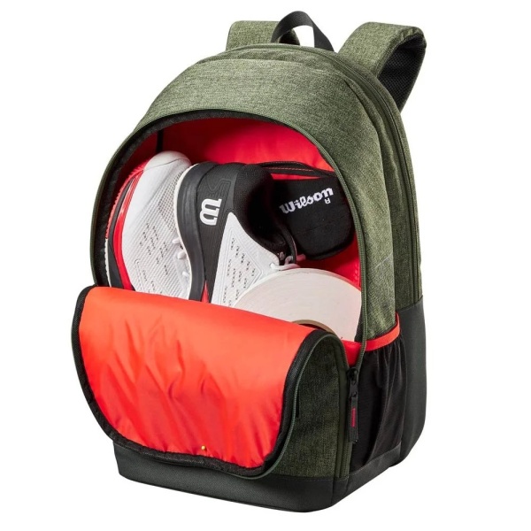Рюкзак теннисный Wilson Team WR8023001001, зеленый