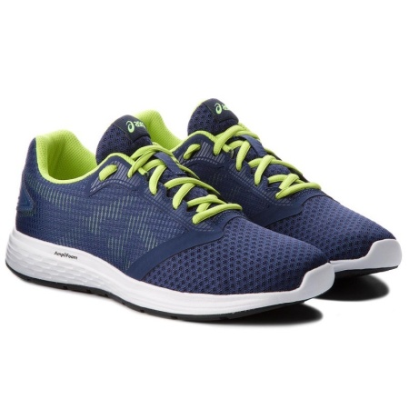 Кроссовки Asics Patriot 10 1011A131-400, синий/желтый