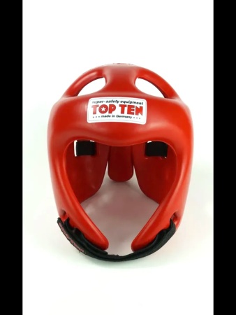 Шлем для бокса Top Ten Competition Fight арт.01089, красный