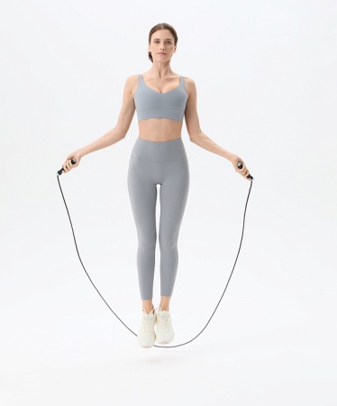 Скакалка StarFit RP-601, ПВХ, длина 3 м, с утяжелителями, черный