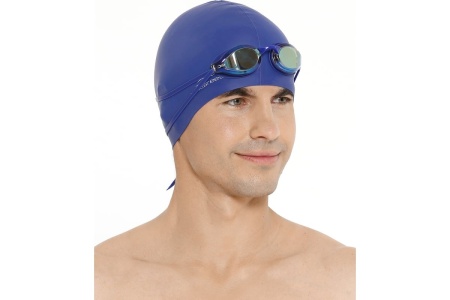 Шапочка для плавания 25Degrees Nuance Navy 25D21004A, силикон, темно-синий