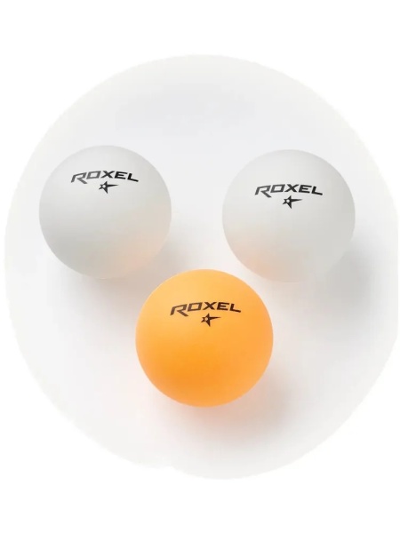 Набор для настольного тенниса Roxel Hobby Progress (ЦБ-00004521), 1 ракетка, 3 шарика, чехол