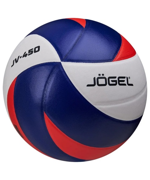 Мяч волейбольный Jogel JV-450 (ЦБ-00002689), белый/синий/красный