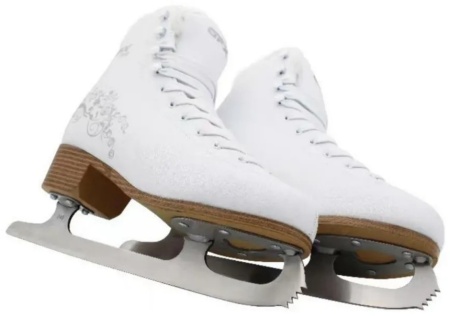 Коньки фигурные GFX GF-222, белый