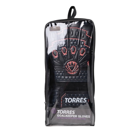 Перчатки вратарские Torres Pro FG05217, черный