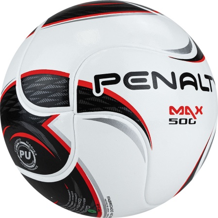 Мяч футзальный Penalty Bola Futsal MAX 500 TERM XXII, 5416281160-U, р.4, PU, термос., бел-кр-чер