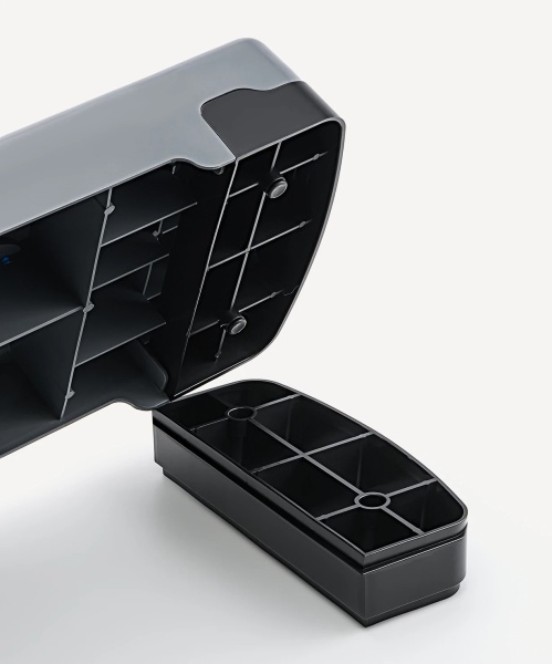 Степ-платформа StarFit SP-103, 2-х уровневая, разм. 67.5 х 28.5 х 15 см, серый/черный