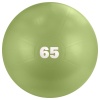 Фитбол Torres AL122165MT, 65 см, гладкий, с насосом, оливковый