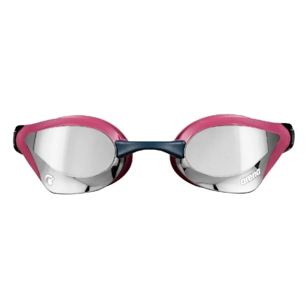Очки для плавания Arena Cobra Core Swipe Mirror 003251-595, серебристые линзы, черный/фиолетовый