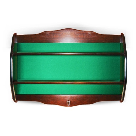 Полочка для бильярдных шаров StartBilliards П-2, сосна, корич./зелен.