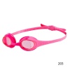 Очки для плавания Arena Spider Kids 004310-203, прозрачные линзы, розовый