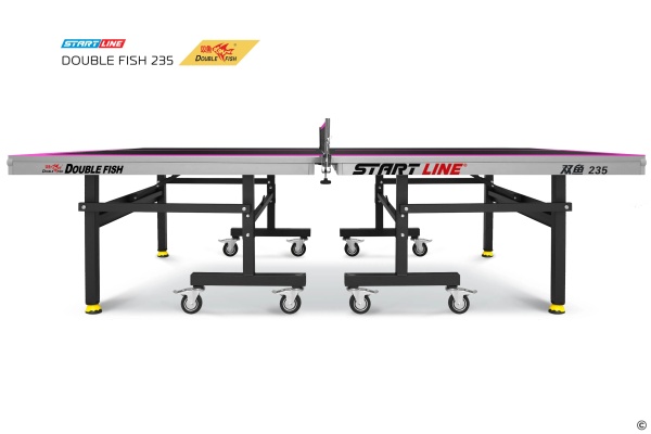 Стол для настольного тенниса Double Fish 235-2, черный