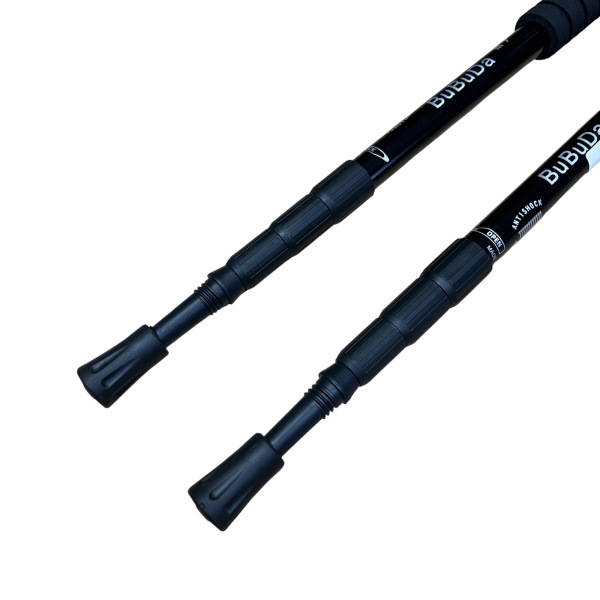 Палки для скандинавской ходьбы BuBuDa, 3х-секционные, 50 - 110 см
