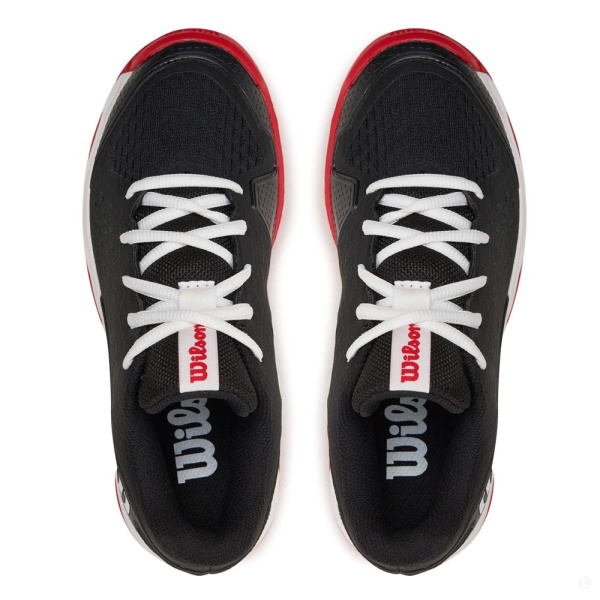 Кроссовки для тенниса детские Wilson Rush Pro WRS333010, черный/белый