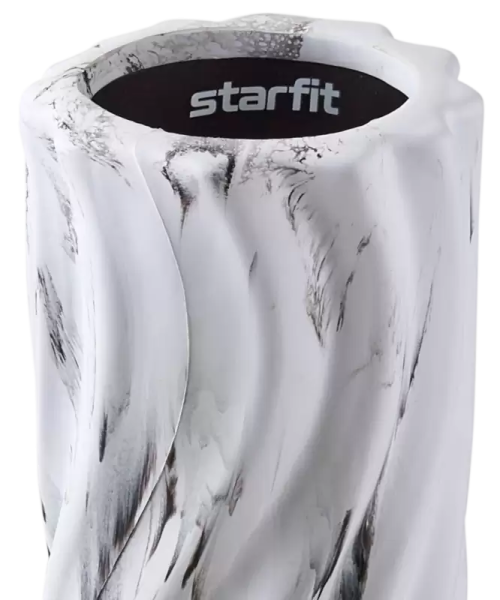 Ролик массажный StarFit FA-525 EVA/PP, разм. 45 х 14 см, низкая жесткость, белый/черный