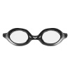 Очки для плавания Arena Spider 000024-155, прозрачные линзы, черный/белый