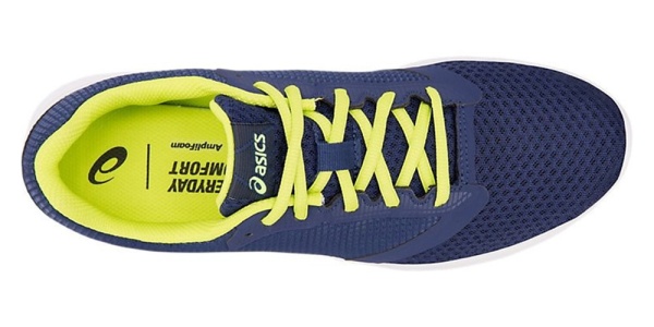 Кроссовки Asics Patriot 10 1011A131-400, синий/желтый