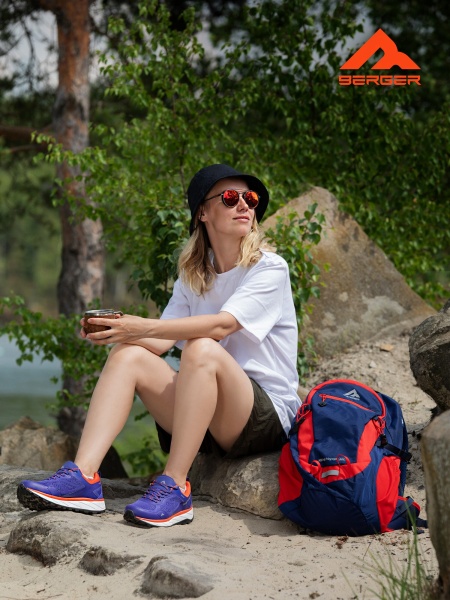 Рюкзак Berger Hiking Voyage BHV24BP-01, 30 л, темно-синий