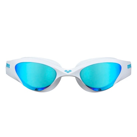 Очки для плавания Arena The One Mirror 003152-100, синие линзы, белый/черный