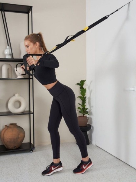 Петли для подвесного тренинга TRX Pro Pack P-3, черный/желтый