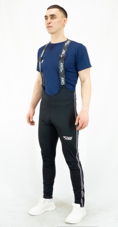 Брюки лыжника Spine Star 311-333, разминочные, черный