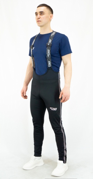 Брюки лыжника Spine Star 311-333, разминочные, черный